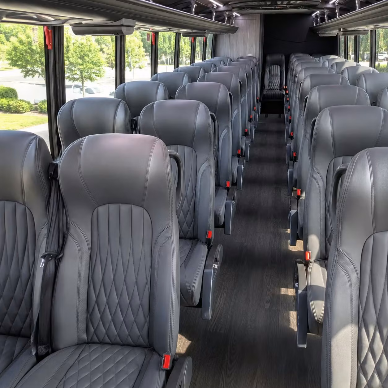 30 passenger minibus interior