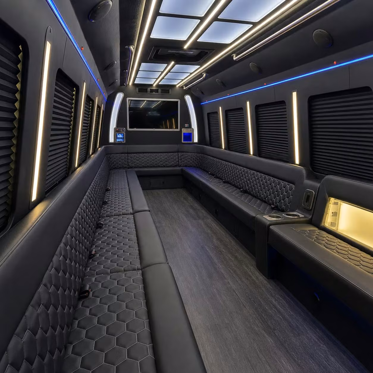 party bus interior