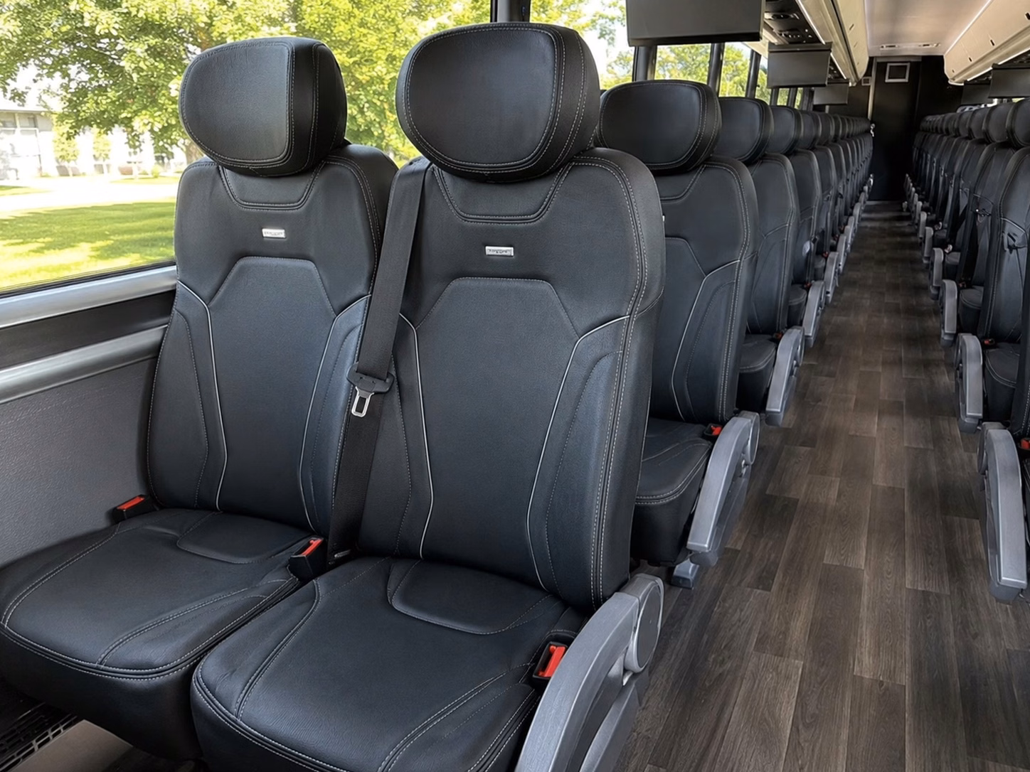 rio rancho charter bus interior gallery