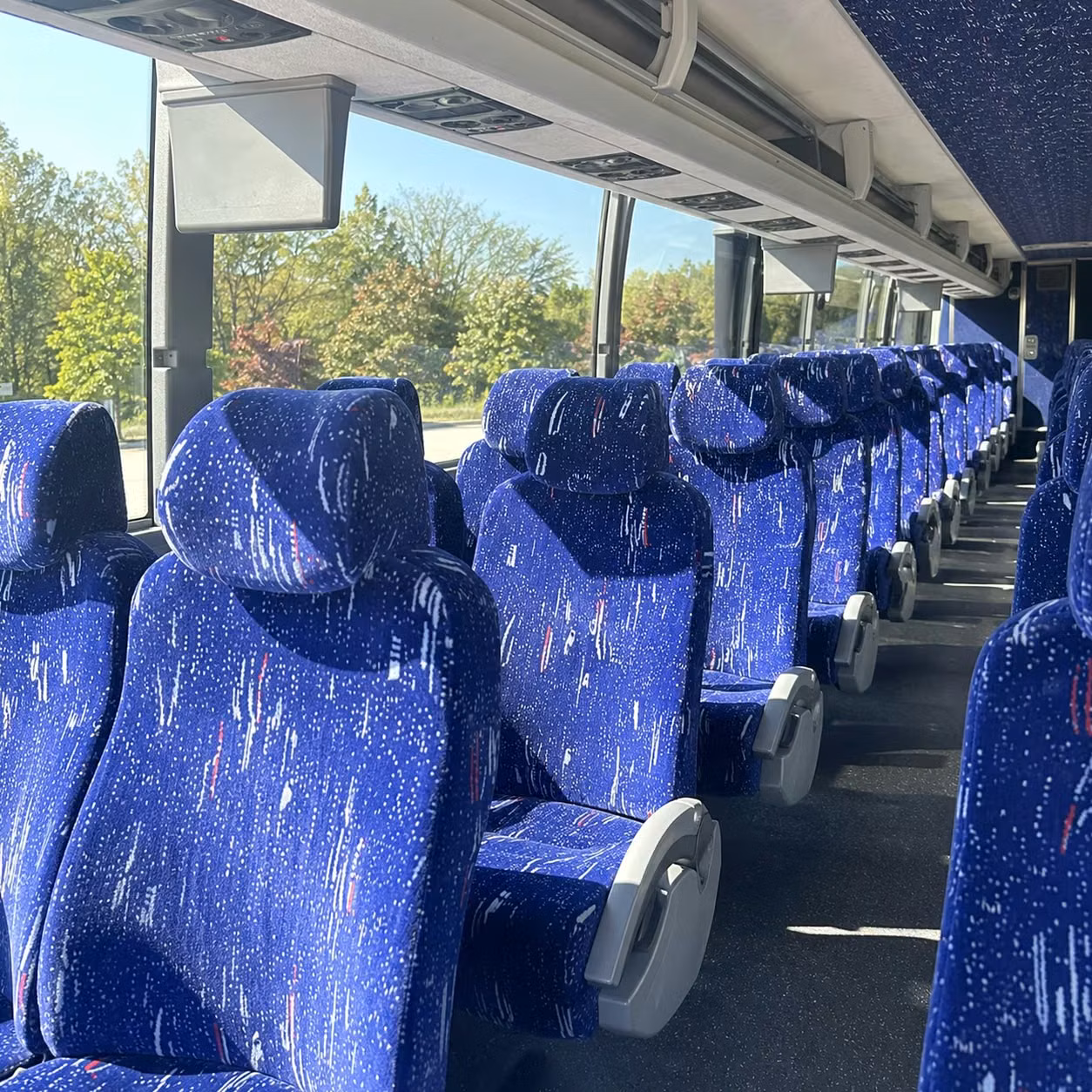 rio rancho charter bus rental inside
