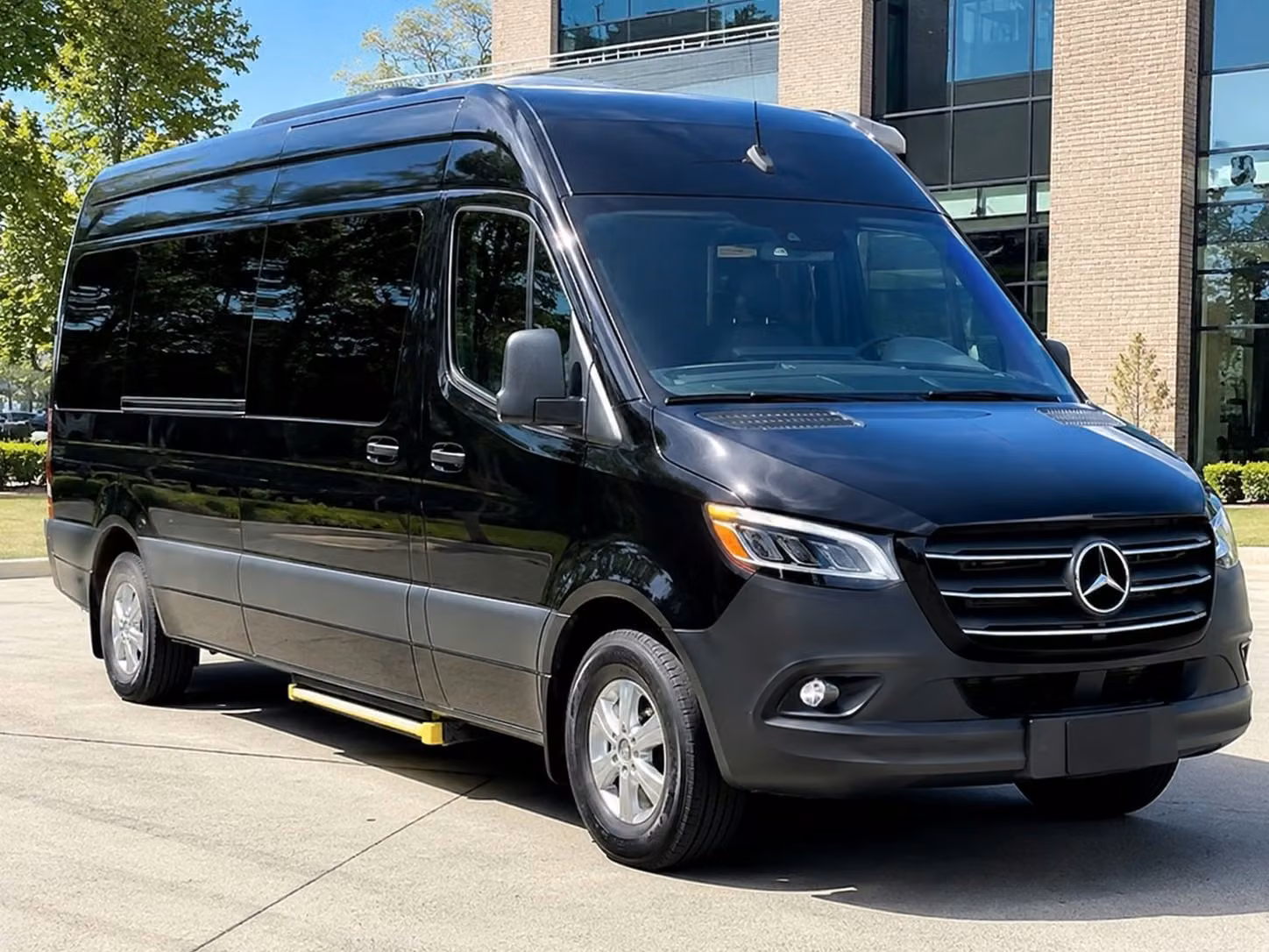 sprinter van with driver